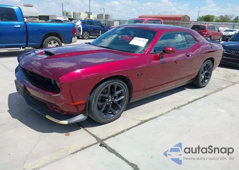 2023 Dodge Challenger z USA, uszkodzony, nr VIN 2C3CDVBT5PH562421